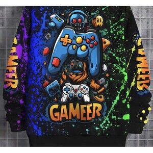 Gaming Hoodie For Age 12-14